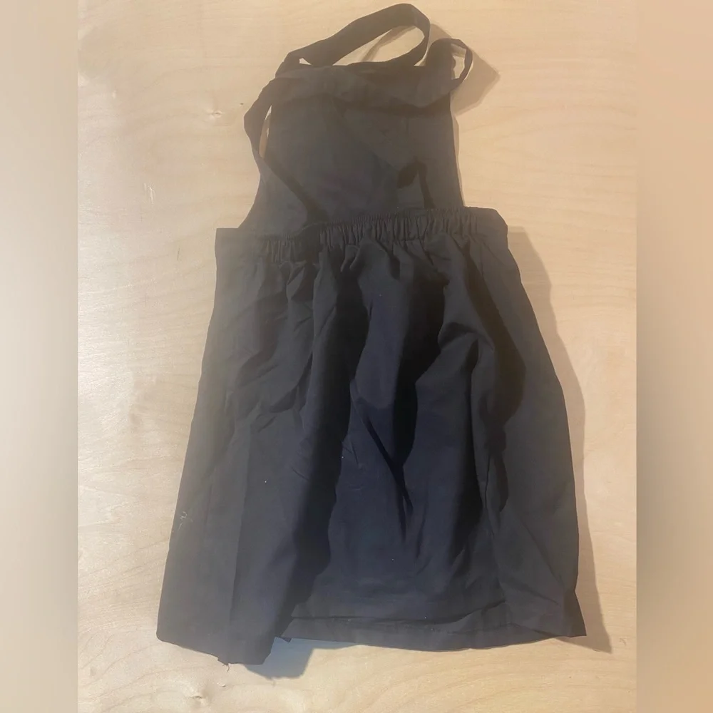 Justice PowerPuff Girls Black Pleated Pinafore Dress Large (12/14) (FS)